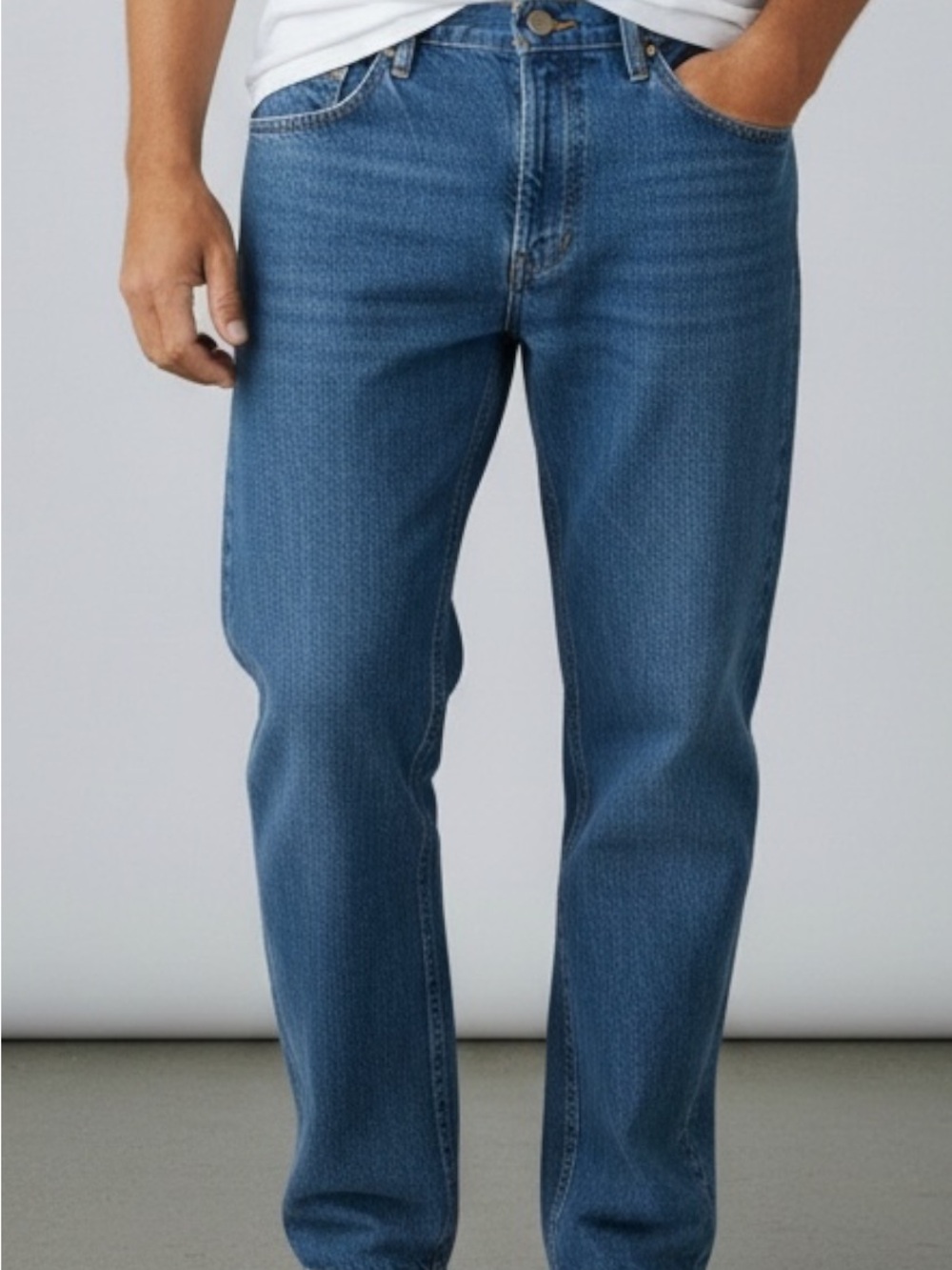 Dickies Relaxed Fit Men's Jeans in Blue Denim
